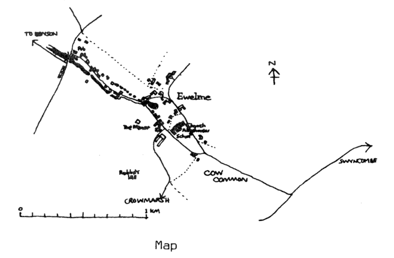 Map of Ewelme